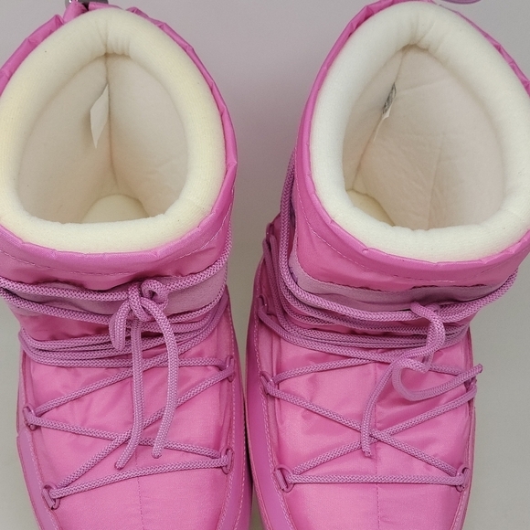 Steve Madden Mav Textile  Lined Cold Weather Platform Bootie Women Size 7-6 New - Picture 9 of 10